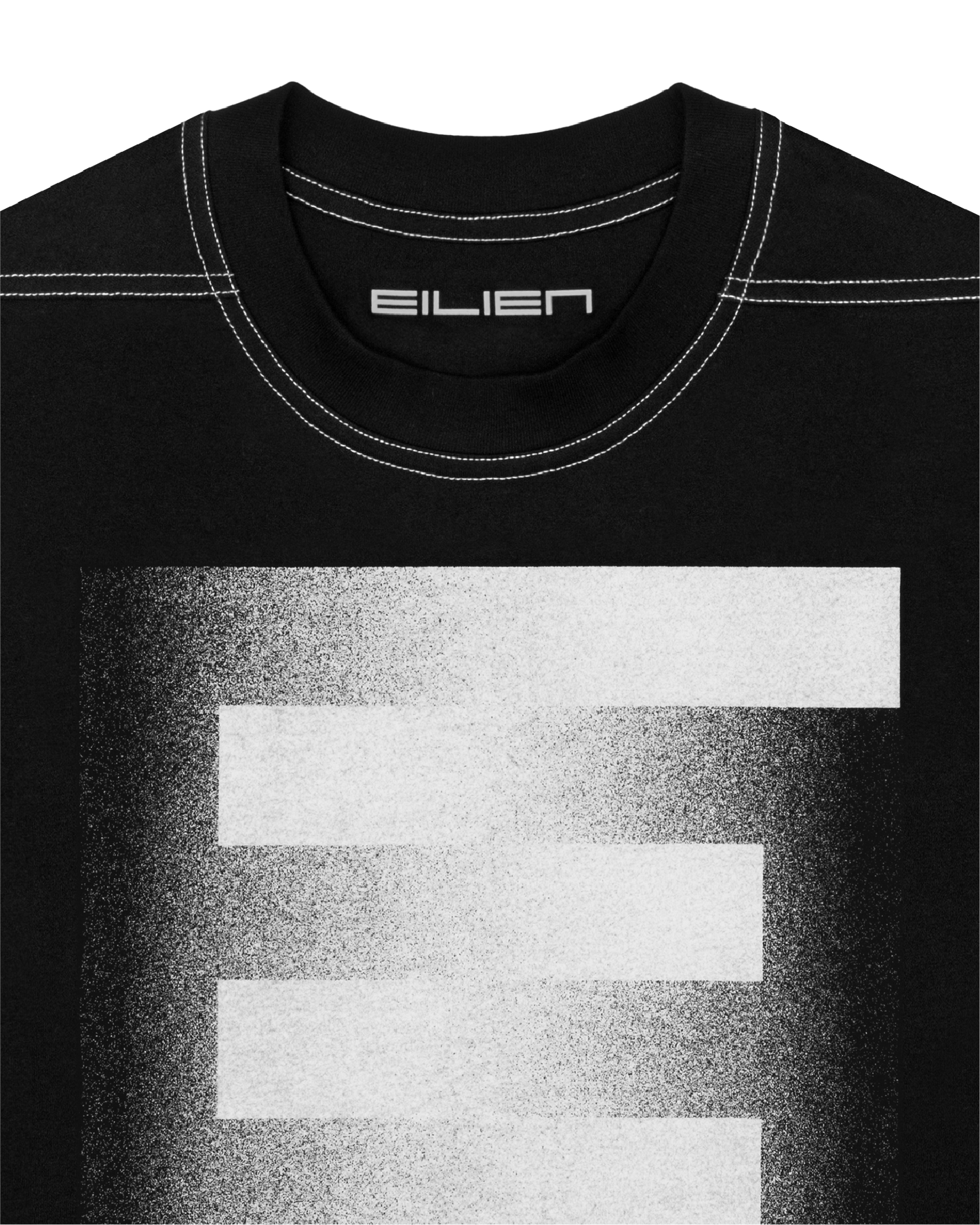 CROPPED FRAMEWORK T-SHIRT – EE MONOGRAM NEG