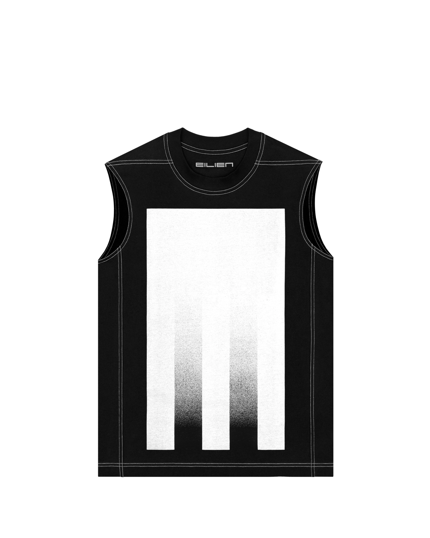 SLEEVELESS FRAMEWORK T-SHIRT – MONOLITH E