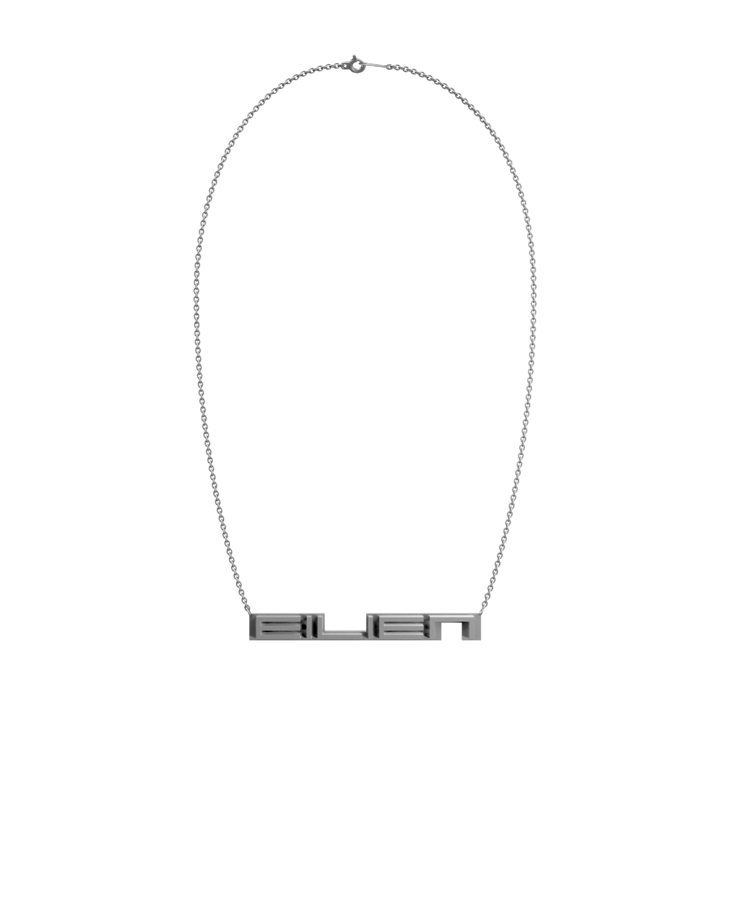 NAMEPLATE NECKLACE – HORIZONTAL
