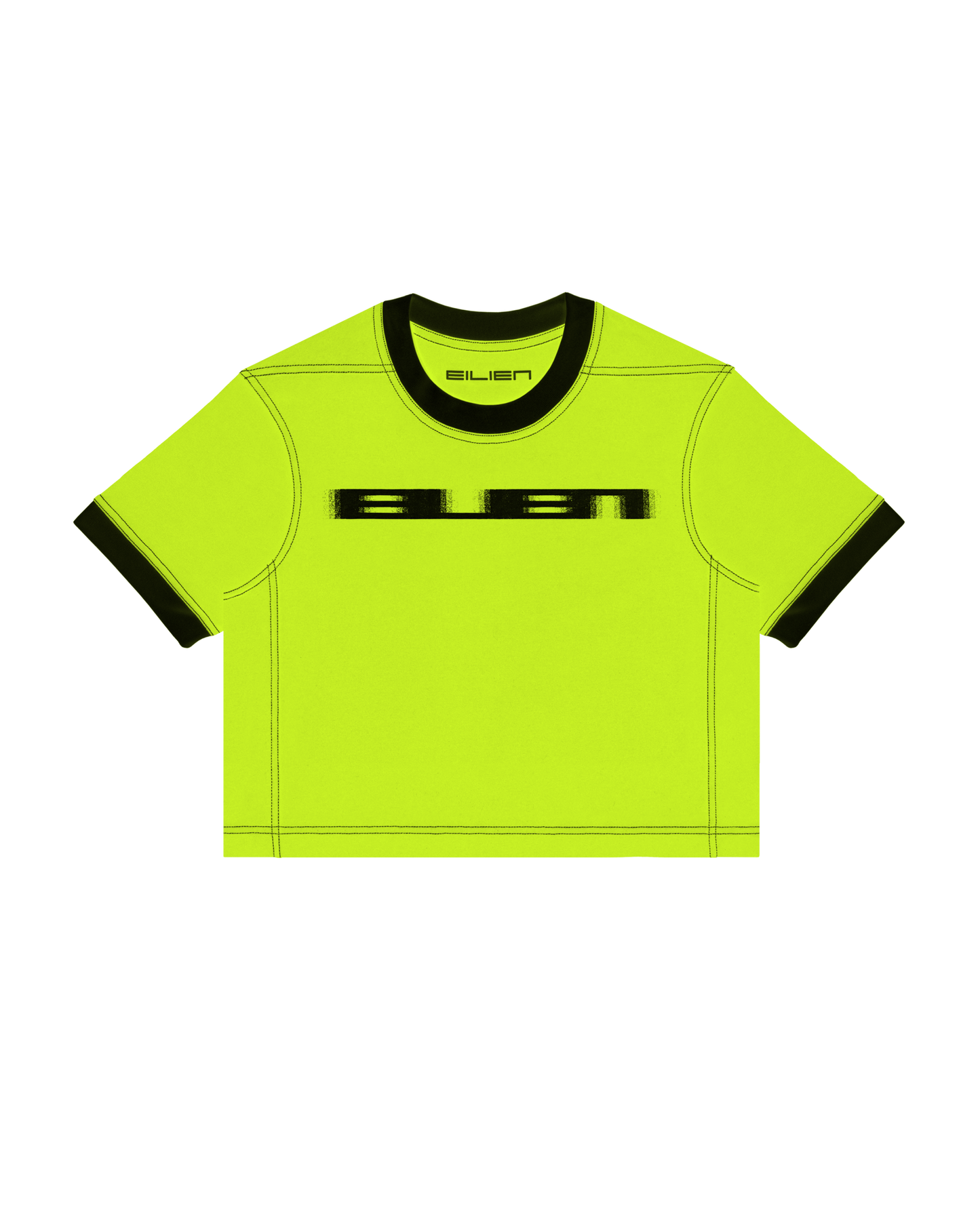 CROPPED RINGER FRAMEWORK T-SHIRT – EILIEN PULSAR