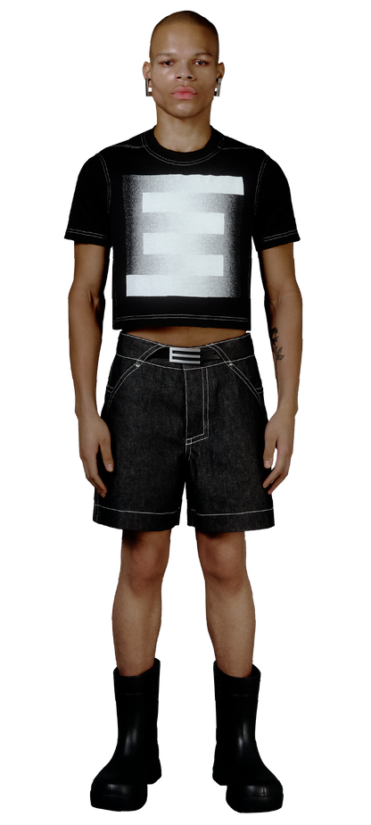 CROPPED FRAMEWORK T-SHIRT – EE MONOGRAM