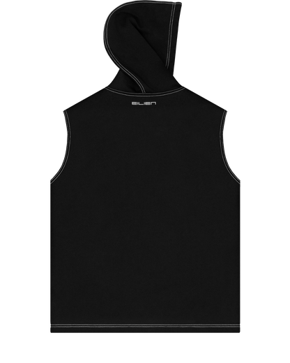 SLEEVELESS FRAMEWORK HOODIE – MONOLITH E