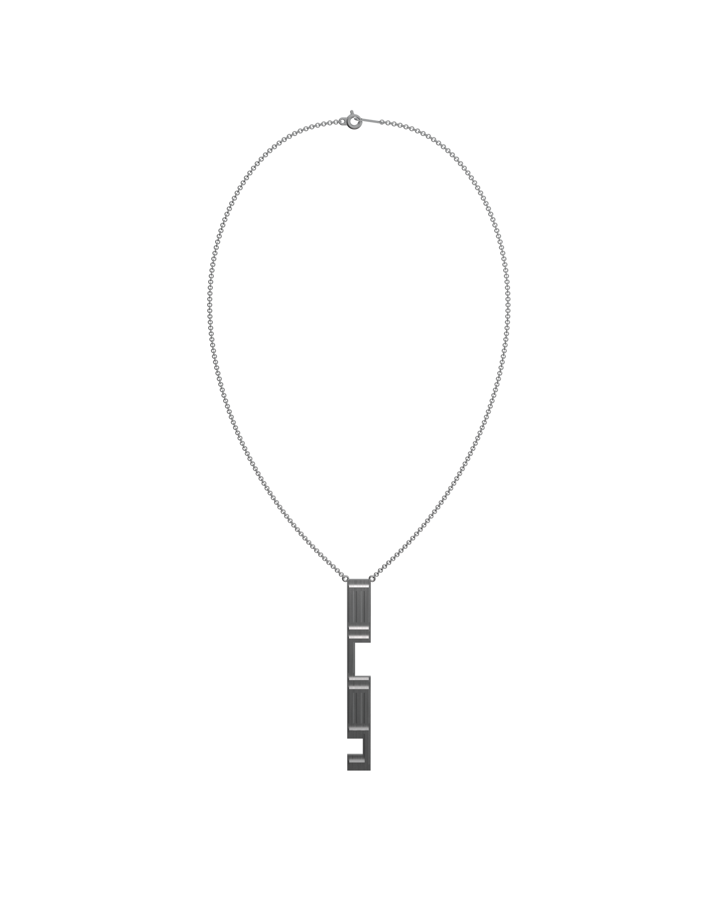 NAMEPLATE NECKLACE – VERTICAL