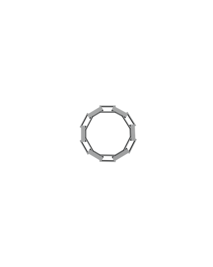 STAPLE CHAIN BRACELET