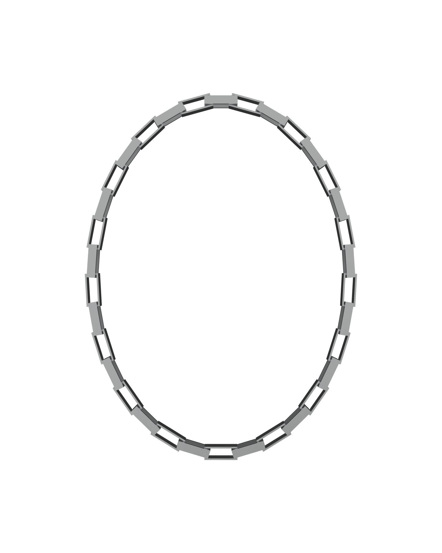 STAPLE CHAIN NECKLACE